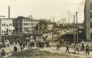 Employees Prints: Buick and Western-Mott Motor Car Factories, USA
