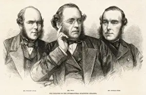The builders of the great International exhibition building