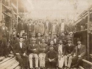 Dusty Gallery: Builders of the Wesleyan Chapel, Milford Haven, Wales