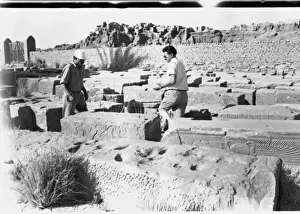 Building of the Aswan Dam, Egypt