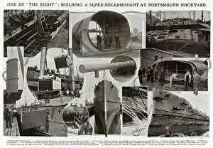 Dreadnought Gallery: Building of the battleship Dreadnought