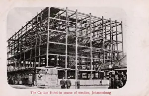 Building the Carlton Hotel, Johannesburg, South Africa