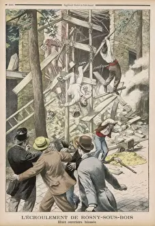 Rosy Prints: Building Collapses / 1902