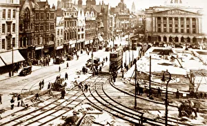 Building the Council House, Nottingham in 1929