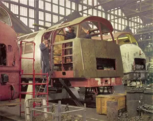 Rail Gallery: Building Diesel Locomotives in Swindon