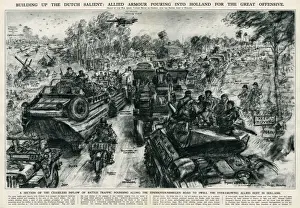 Nijmegen Prints: Building up the Dutch salient, WW2