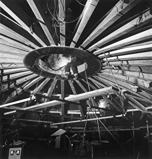 Beams Prints: Building the framework for a domed roof