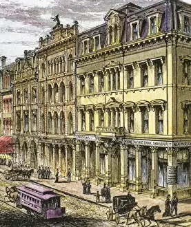 Xixth Prints: Building Maine Savings Bank. Portland. 1876