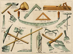 1875 Gallery: Building and masonry tools