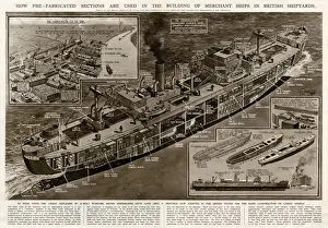 Prefabricated Prints: Building merchant ships by G. H. Davis