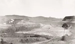 Attempt Prints: Building Panama canal, Canal basin