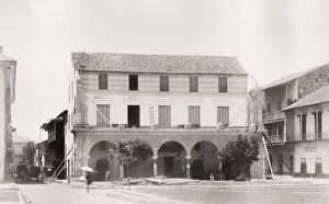 Attempt Prints: Building Panama canal, Plaza Panama