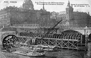 Seine Prints: Building Paris Metro
