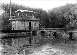 A building by a river in Kashgar, western China