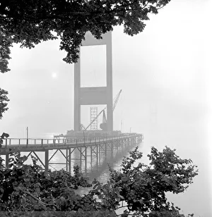 Severn Prints: Building the Severn Bridge