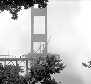 Severn Prints: Building the Severn Bridge