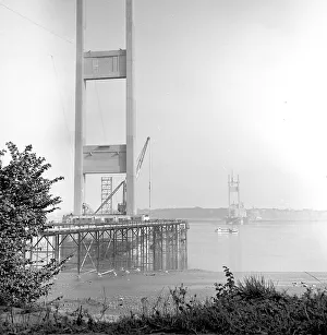 Severn Prints: Building the Severn Bridge