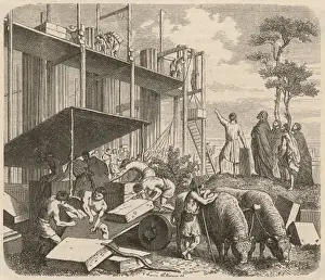 Building a Temple / Rome