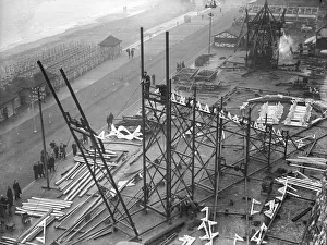 Erected Gallery: Building a wooden Rollercoaster - Ramsgate Seafront