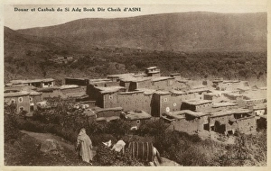 Sheikh Collection: Buildings at Asni, near Marrakech, Morocco