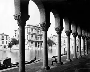 Buildings and canal, Venice, Italy