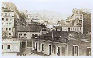 Buildings in Valparaiso, Chile, South America