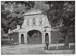 Removed Prints: Built in 1670 Wren's Temple Bar was removed from the east end of the Strand in 1878
