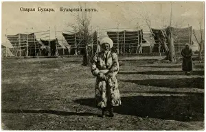 Uzbek Prints: Bukhara, Uzbekistan - Just outside the town