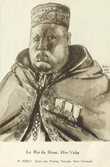 Images Dated 26th April 2011: Bukina Faso, Africa - King of the Mossi