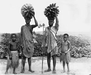 Bunches Collection: Bukoba residents, East Africa
