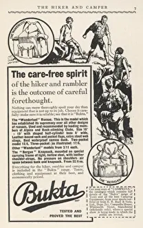 Bukta Rucksack Advert