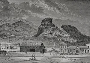 Mountainous Prints: Bulgaria. General view of Philippopolis (Plovdiv)