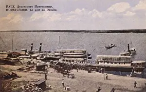 Ruse Prints: Bulgaria - Port on the Danude - Ruse