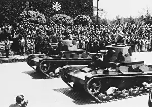 Bulgarian Prints: Bulgarian Army Parade 1939