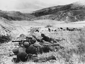 Bulgarian infantry near Monastir