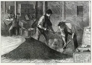 Chests Prints: Bulking at a tea warehouse 1874