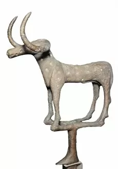 Art Sticas Collection: Bull (2500-2000 BC). Hittite art. Sculpture. TURKEY
