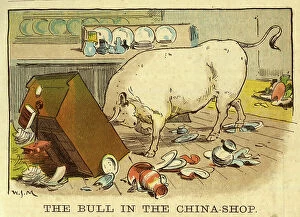 Bulls Collection: The Bull in the China Shop