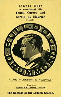 Maurier Collection: Bull-Dog Drummond, a play by Sapper