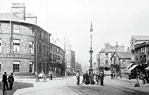 Bull Hotel, Burnley, Lancashire, early 1900s