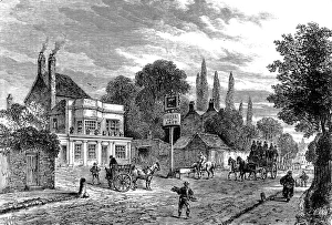Images Dated 21st November 2004: The Bull and Last Inn, Kentish Town, 19th century