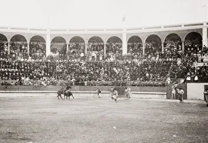 Bullfight, La Linea de la Concepcion, Adalucia, Spain, c. 1900
