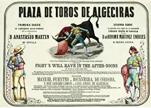 Algeciras Gallery: Bullfighting Poster