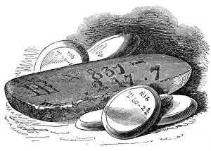Images Dated 9th October 2004: Bullion Office. Bank of England. American Silver. The Smalle
