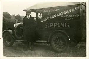 Bullnose Morris Vintage Van