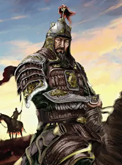 Warrior Prints: Buman (Illig Qaghan), founder of Kaghanate Bum&#x6e80b867an (Illig Qaghan)