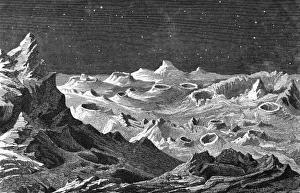 Images Dated 1st August 2011: Bumpy Lunar Landscape