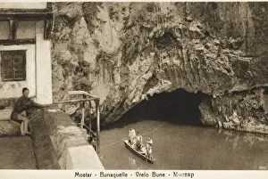 Bosnian Prints: Buna River source - near Mostar, Bosnia