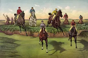 Hurdle Prints: Well bunched at the last hurdle