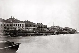 The Bund Hankow (Hankou) China, c. 1880 s